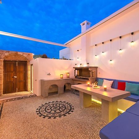Lindos Allure Villa With Jacuzzi And Acropolis View!!! Zimmer foto
